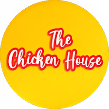 Logo y fachada de The chicken House Broaster, restaurante cliente de Kosmo POS