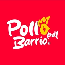 Logo y fachada de Pollo Pal Barrio, restaurante cliente de Kosmo POS